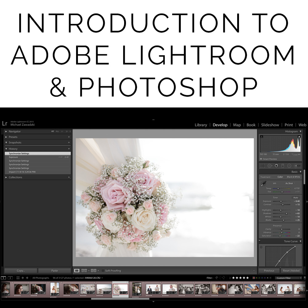 Introduction to Adobe Lightroom & Photoshop