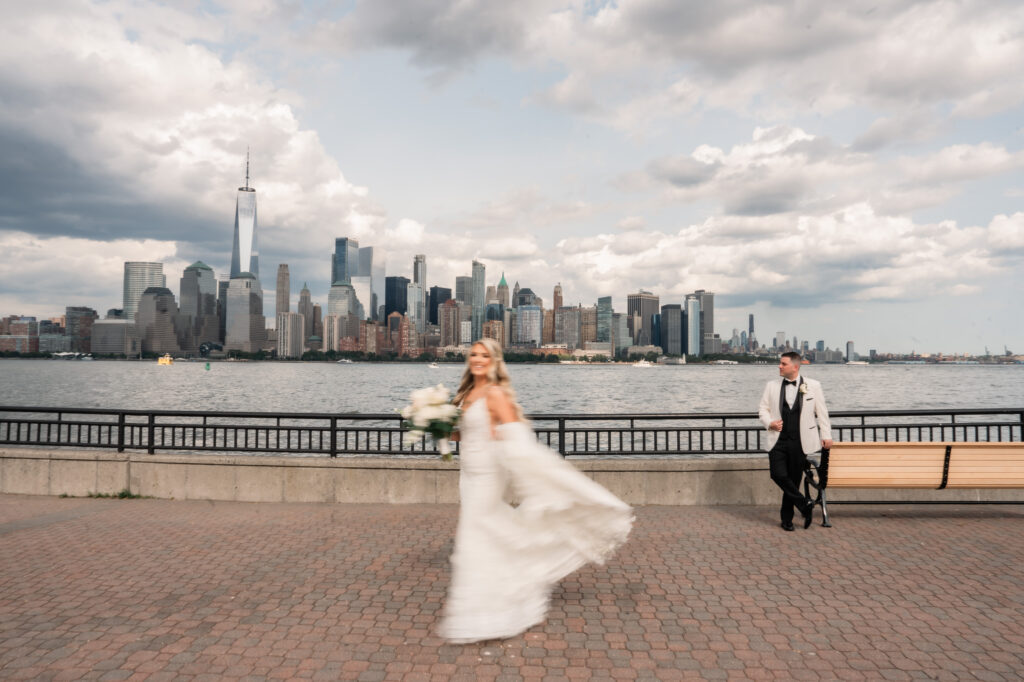 Meagan and Dave Hudson House New Jersey Wdding Mike Zawadzki